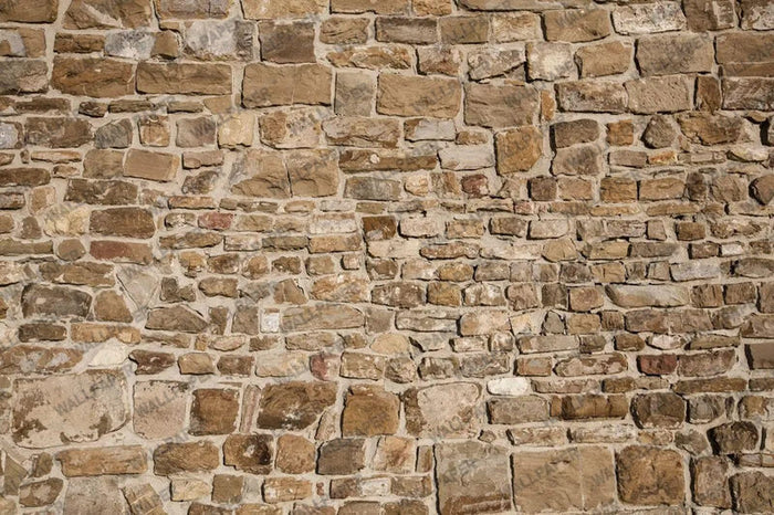 3D Stone Wall Wallpaper: Restaurant Cafe Decor, Removable Self-Adhesive