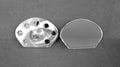 911 Mirror Aluminum Base and Glass - Classic Porsche 911 Mirror | Bexco Automotive