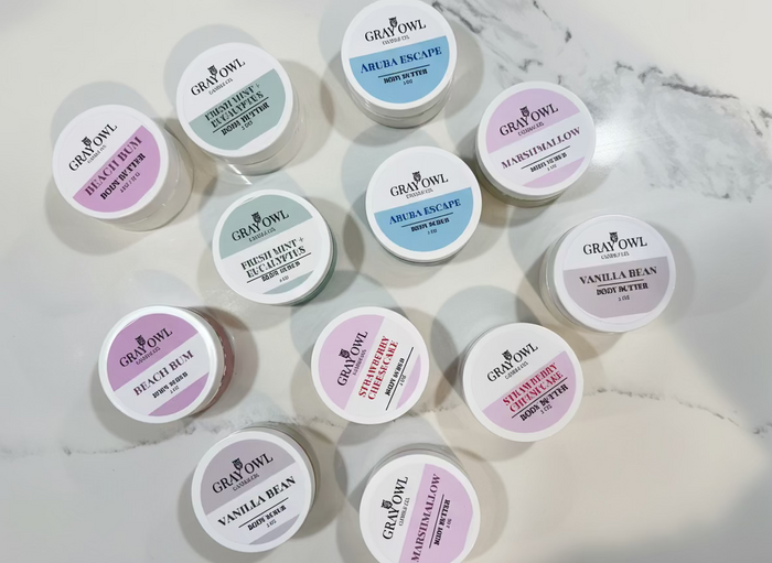 Mini Body Butter and Body Scrub Duo | Selfcare Set