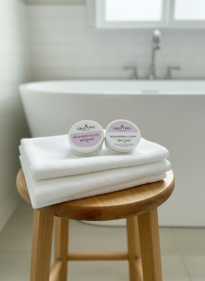 Mini Body Butter and Body Scrub Duo | Selfcare Set