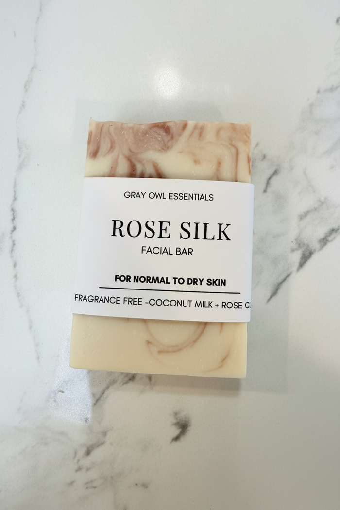 Rose Silk Facial Bar | Dry to Normal Skin