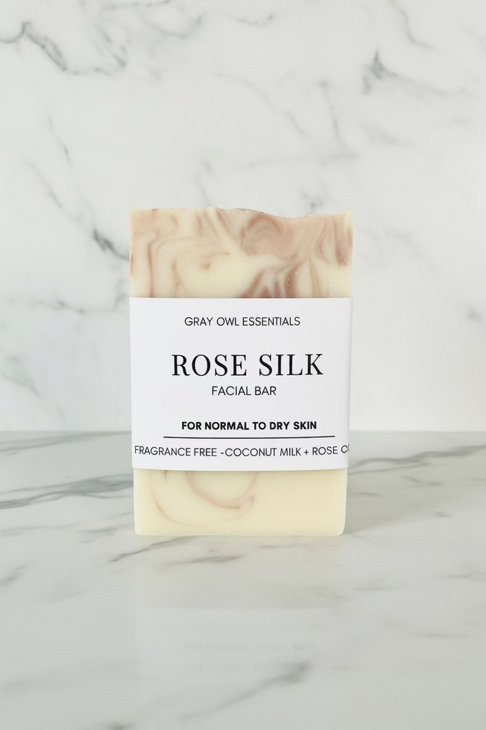 Rose Silk Facial Bar | Dry to Normal Skin