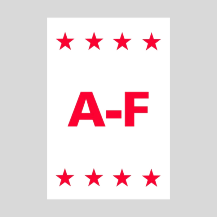 A-F DOUBLE-SIDED Metal A-Frame Sign (SG-311A2)