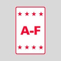 A-F Medium A-Frame Sign (SG-311C)