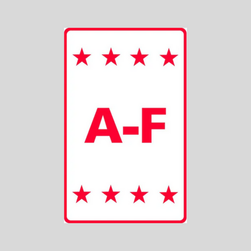 A-F Medium A-Frame Sign (SG-311C)