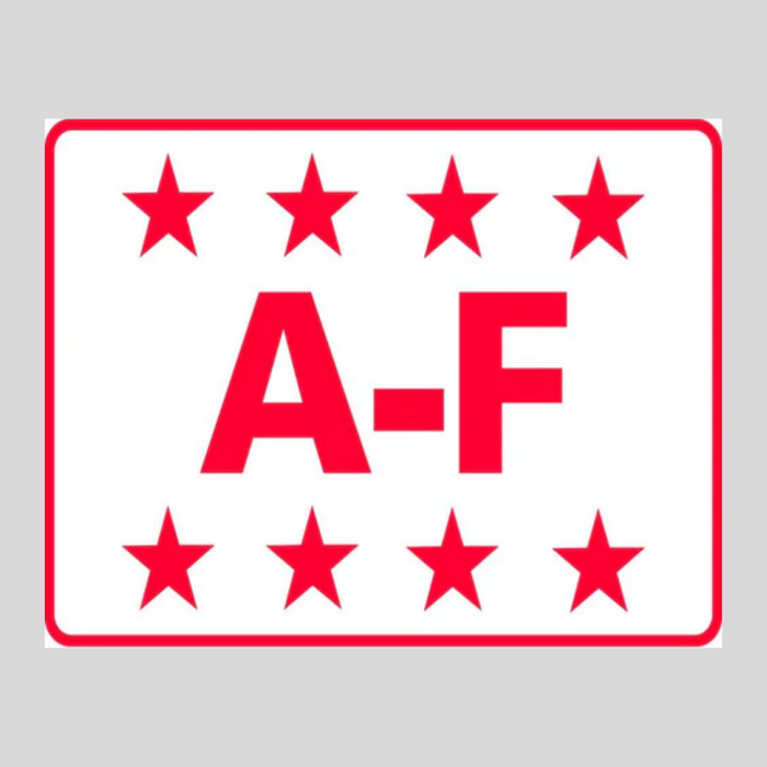 A-F SIGN DOUBLE-SIDED H-Stake Sign (SG-311D2)