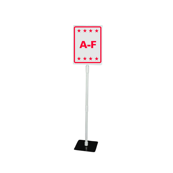 A-F Tabletop Sign (SG-311J)