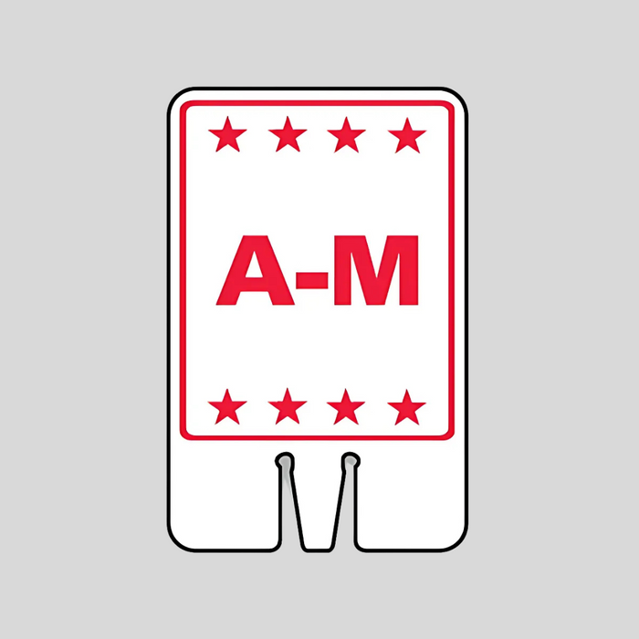 A-M DOUBLE-SIDED Cone Topper Sign (SG-309I2)