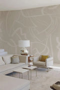 Abstract Lines Wallpaper | Peel Stick Wall Decal | 2WayWallpaper