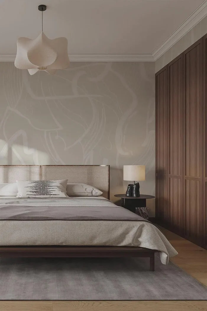 Abstract Lines Wallpaper | Peel Stick Wall Decal | 2WayWallpaper