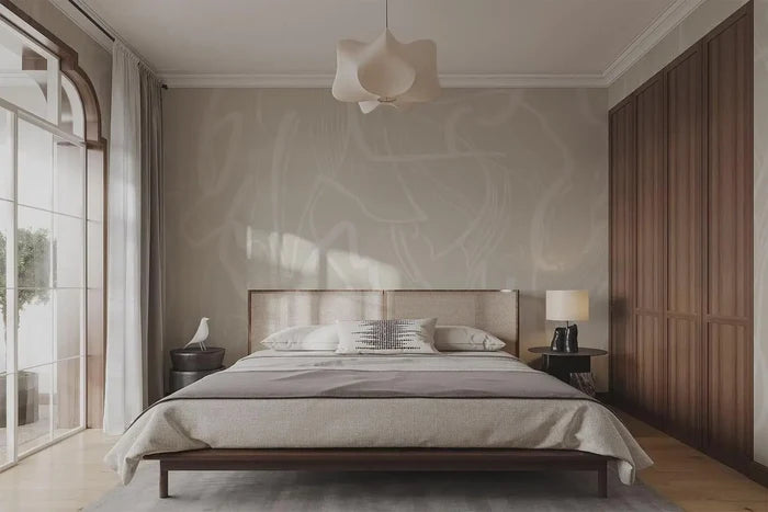 Abstract Lines Wallpaper | Peel Stick Wall Decal | 2WayWallpaper