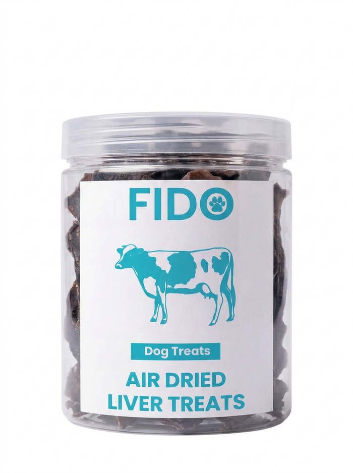 Fido The Nutrient Box - air dried beef liver, sheep chew and mussel treats