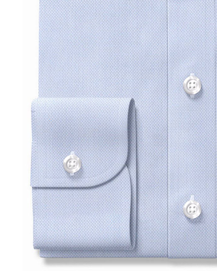 Albini Fine Light Blue Pinpoint Oxford