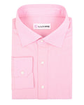 Albini: Light Pink Micro Checks