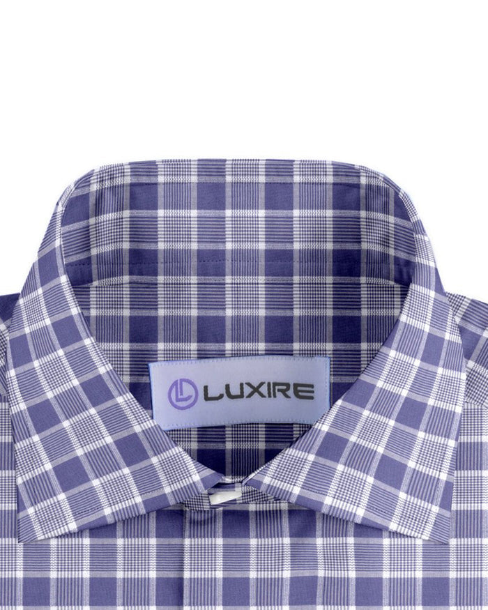 Albini: Purple Tartan Checks
