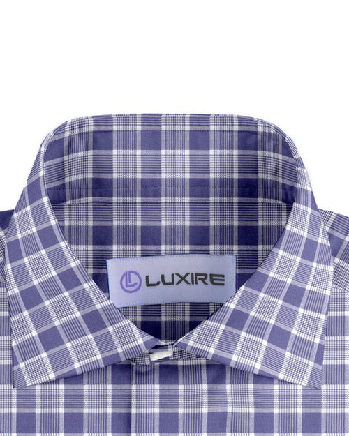 Albini: Purple Tartan Checks