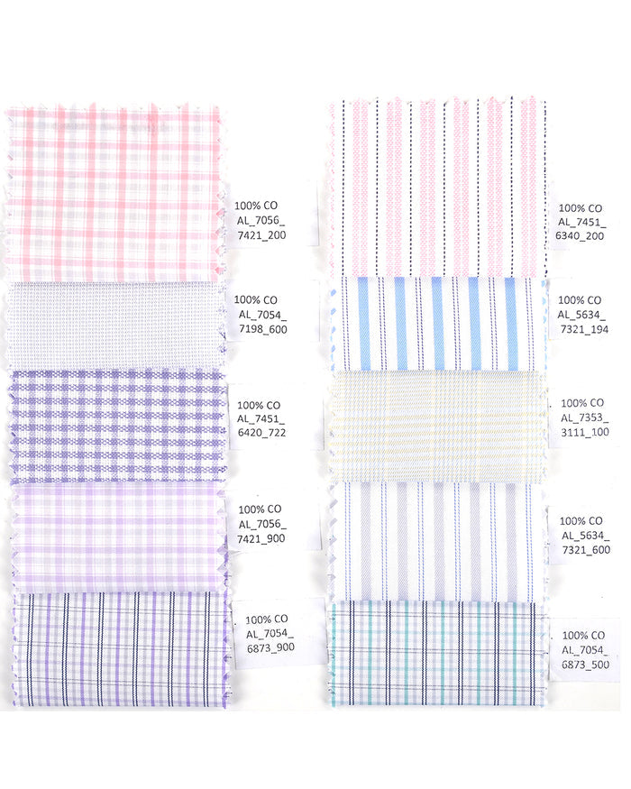 Alumo Green and Navy Tattersall Checks