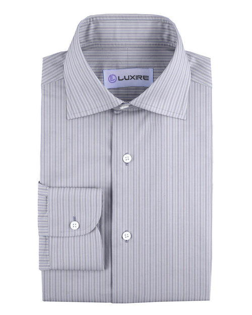 Alumo Grey and Blue Alternate Stripes