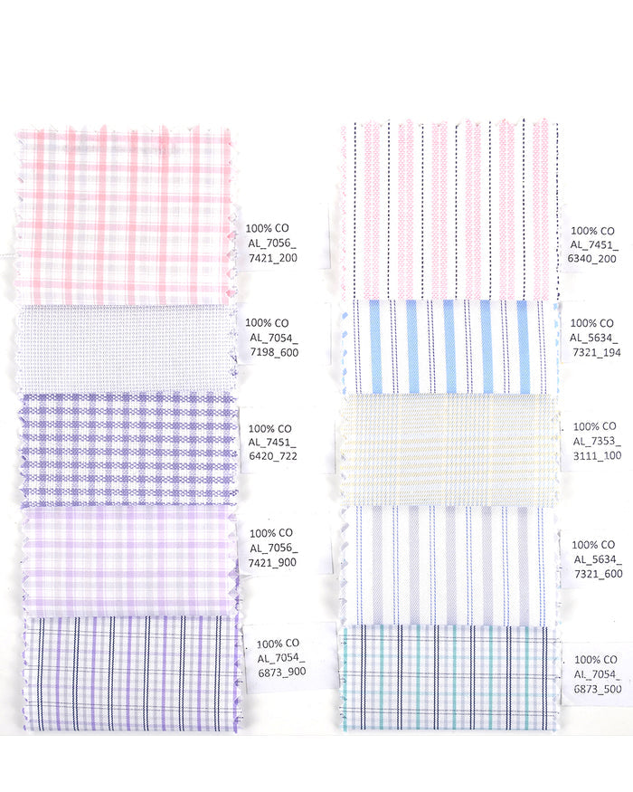 Alumo Navy and Purple Tattersall Checks
