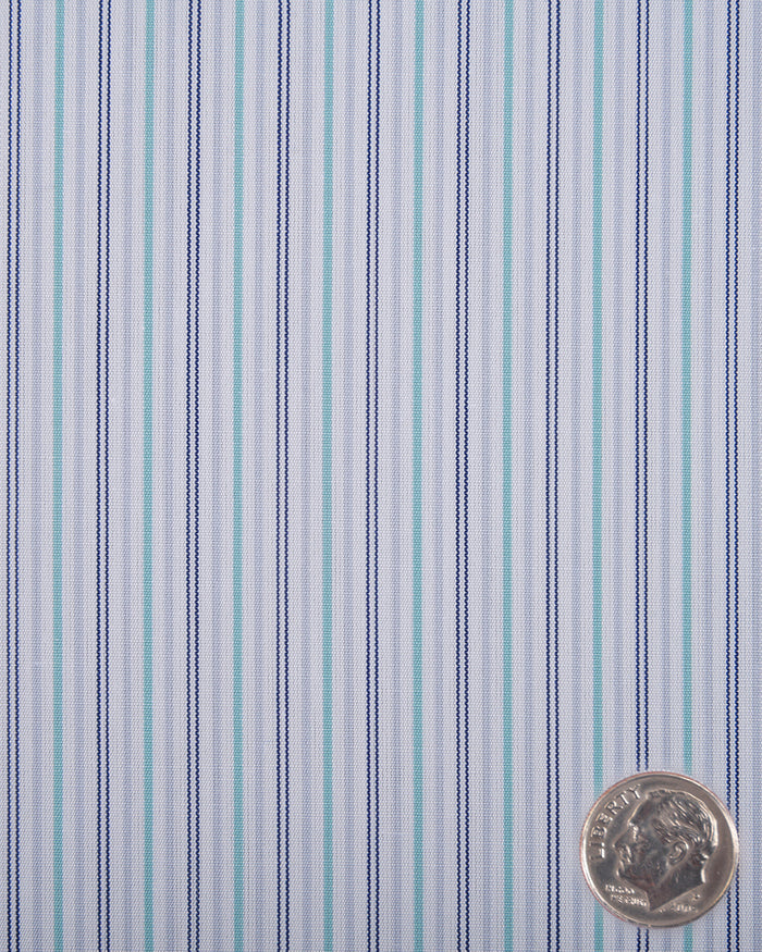 Alumo Navy Green and Grey Stripes