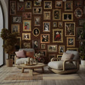 Animals in Clothes Wallpaper: Deluxe Textured Wallpaper Decorative Wall Art