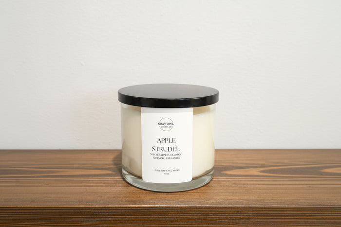 Apple Strudel Candle | 3 Wick