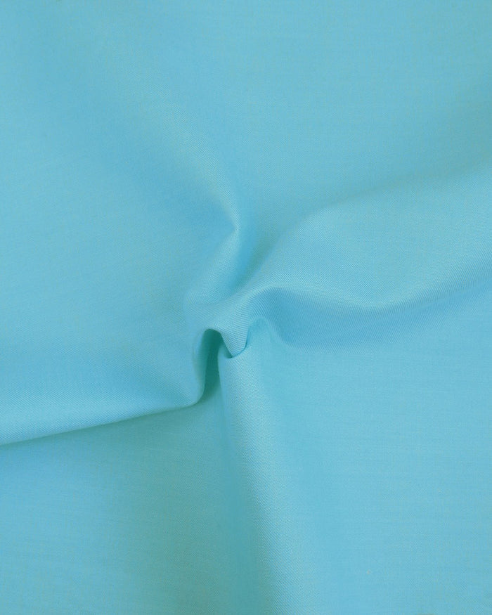 Aqua Blue Fine Twill