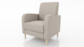 ARMCHAIR CARLO 74x90cm PAROS02ARMCHAIR CARLO is a beautiful free-standing chair made from strong, durable materials like pine wood, chipboard, fibreboard, and beech legs. The seat is carefully crafted with a corrugated spring and high-quality foam for add