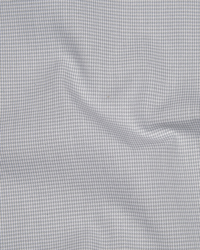 Ash Grey Houndstooth