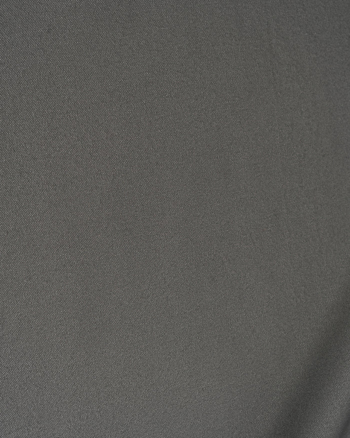 Ash Grey Twill Drawstring Pants