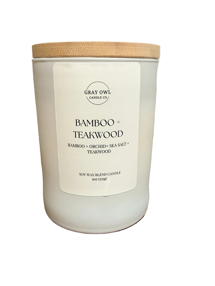 Bamboo + Teakwood Candle