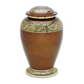 Berkshire Gold Brass Urn — ISU-RJ-0062