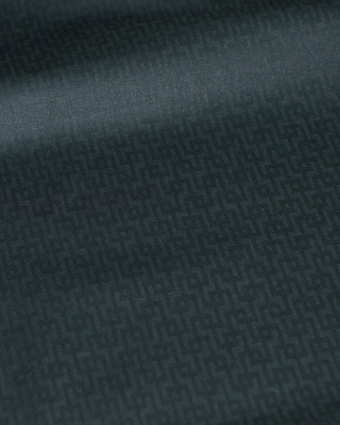 Black Dobby Self Design