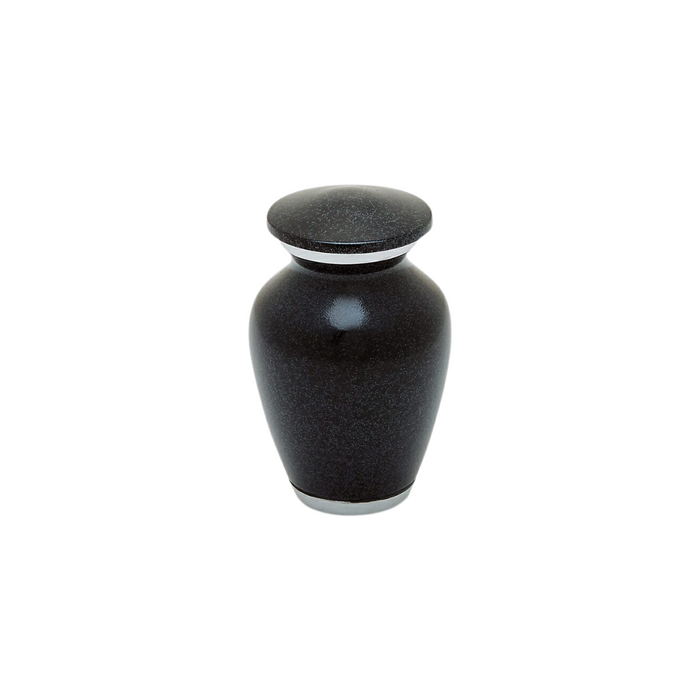 Black Granite Classic Keepsake Urn — ISU-RJ-0090