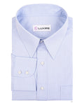 Black Graph Checks On Pale Blue