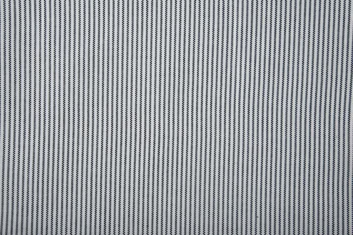 Black on White Pin Stripes