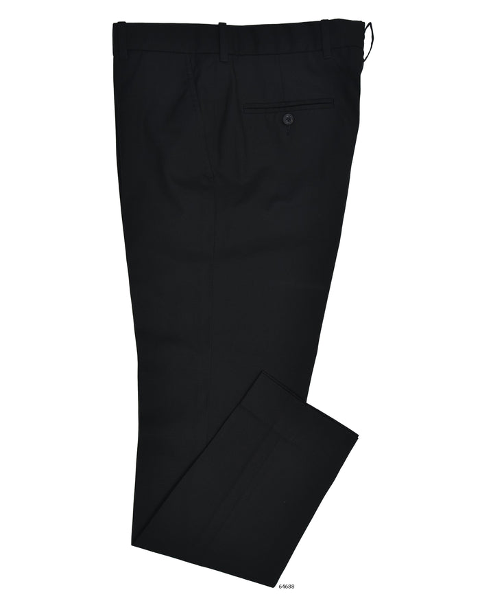 Black Ripstop Chino Pants