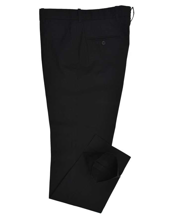 Black Ripstop Chino Pants