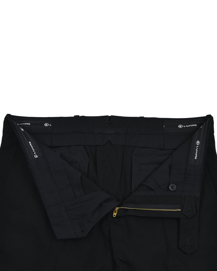 Black Ripstop Chino Pants