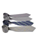 Black White Houndstooth Tie