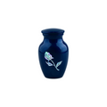 Blue Rose Mother of Pearl Keepsake — ISU-RJ-0149