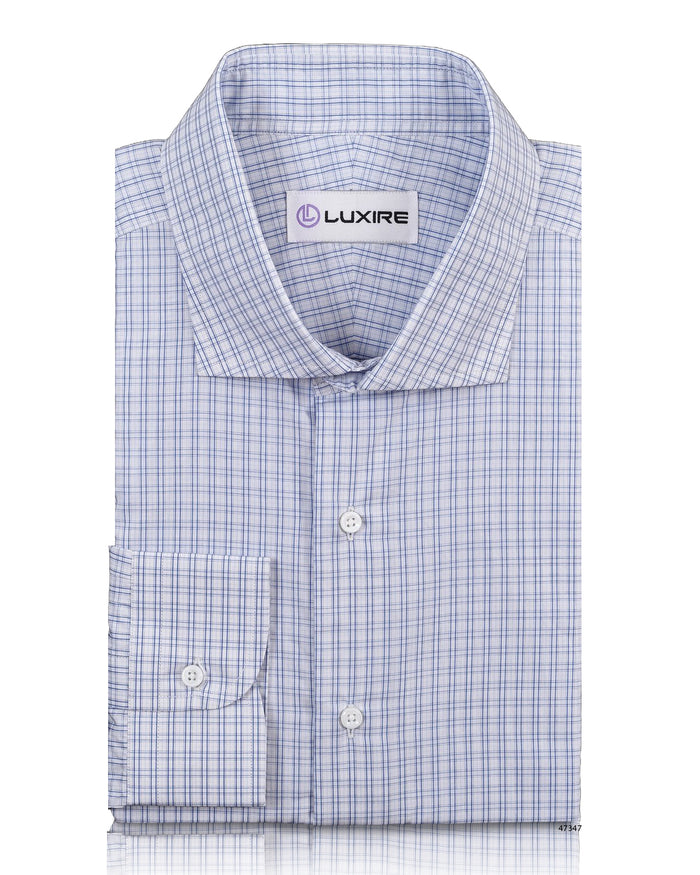 Blue Shadow Checks Shirt