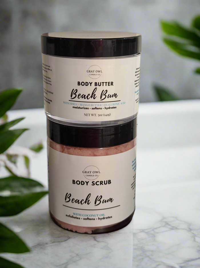 Body Scrub + Body Butter Set