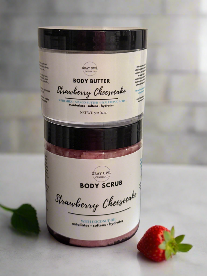 Body Scrub + Body Butter Set
