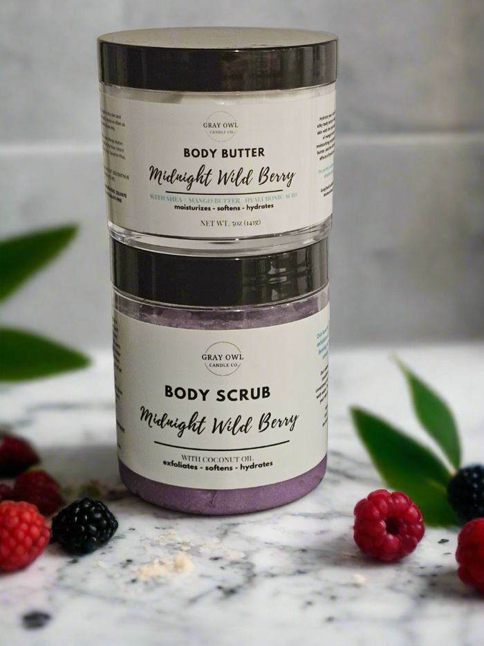 Body Scrub + Body Butter Set