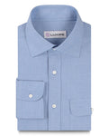 Brisbane Moss Chambray - Medium Blue