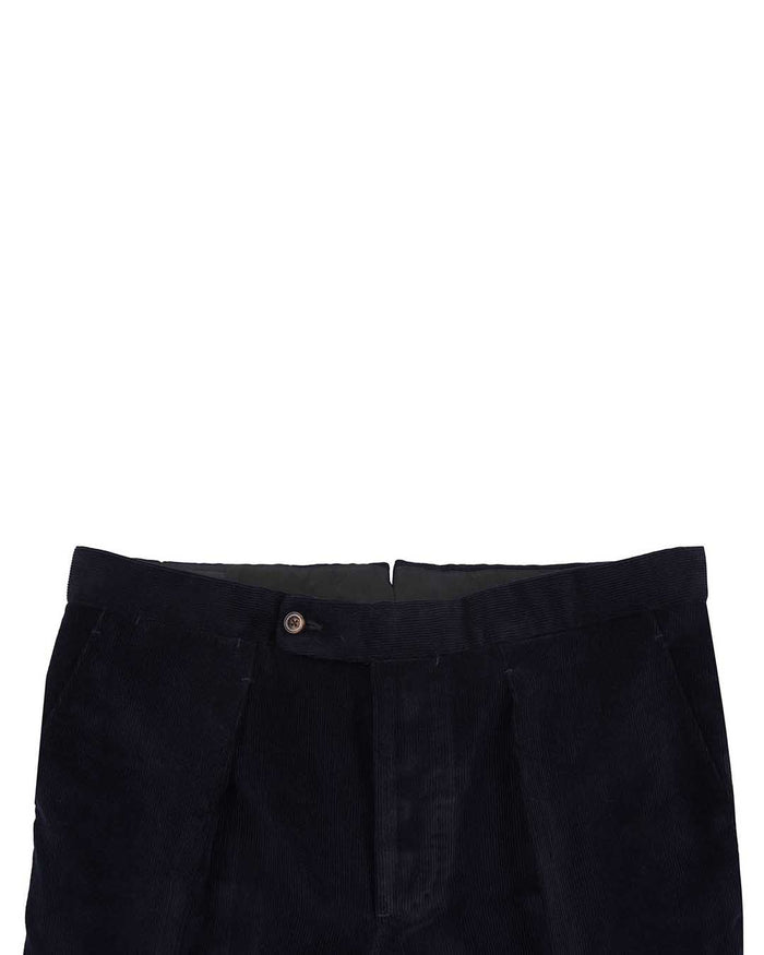 Brisbane Moss DK Navy 12 Wale Corduroy
