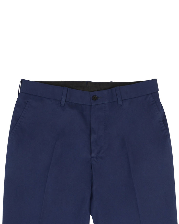 Brisbane Moss Navy Blue Twill