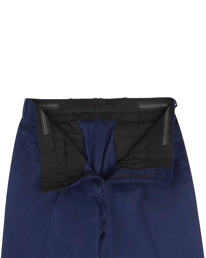 Brisbane Moss Navy Blue Twill