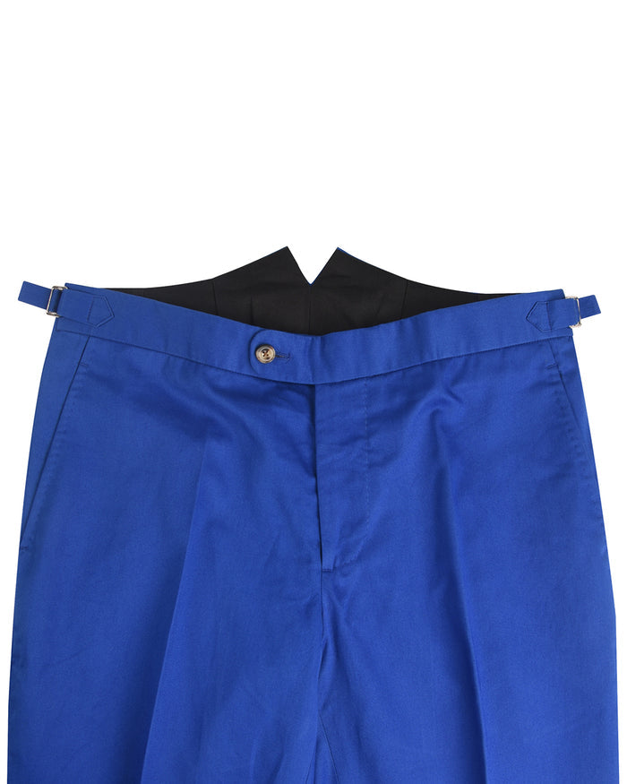 Brisbane Moss Royal Blue Twill
